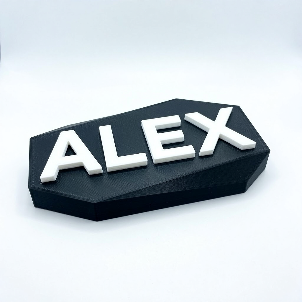 Customizable Name Plate - Image 1
